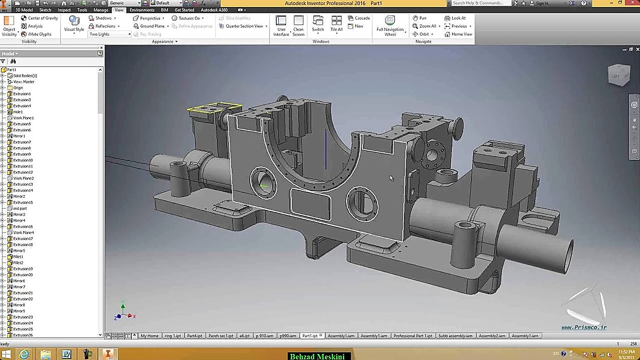 Gearbox Housing & Shaft Group